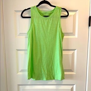 Torrid super soft slub jersey tank neon green 00x M L 12
